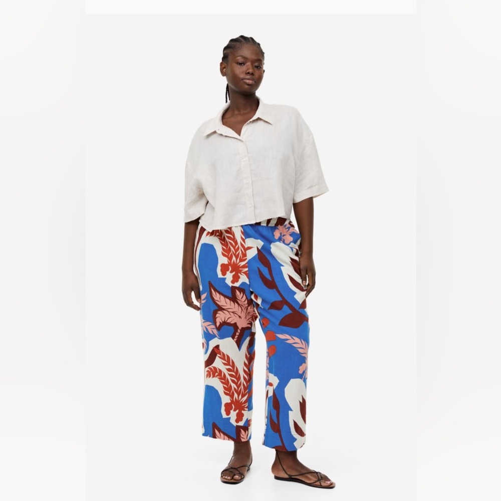 NWT H&M Paper Bag Trousers Pants
